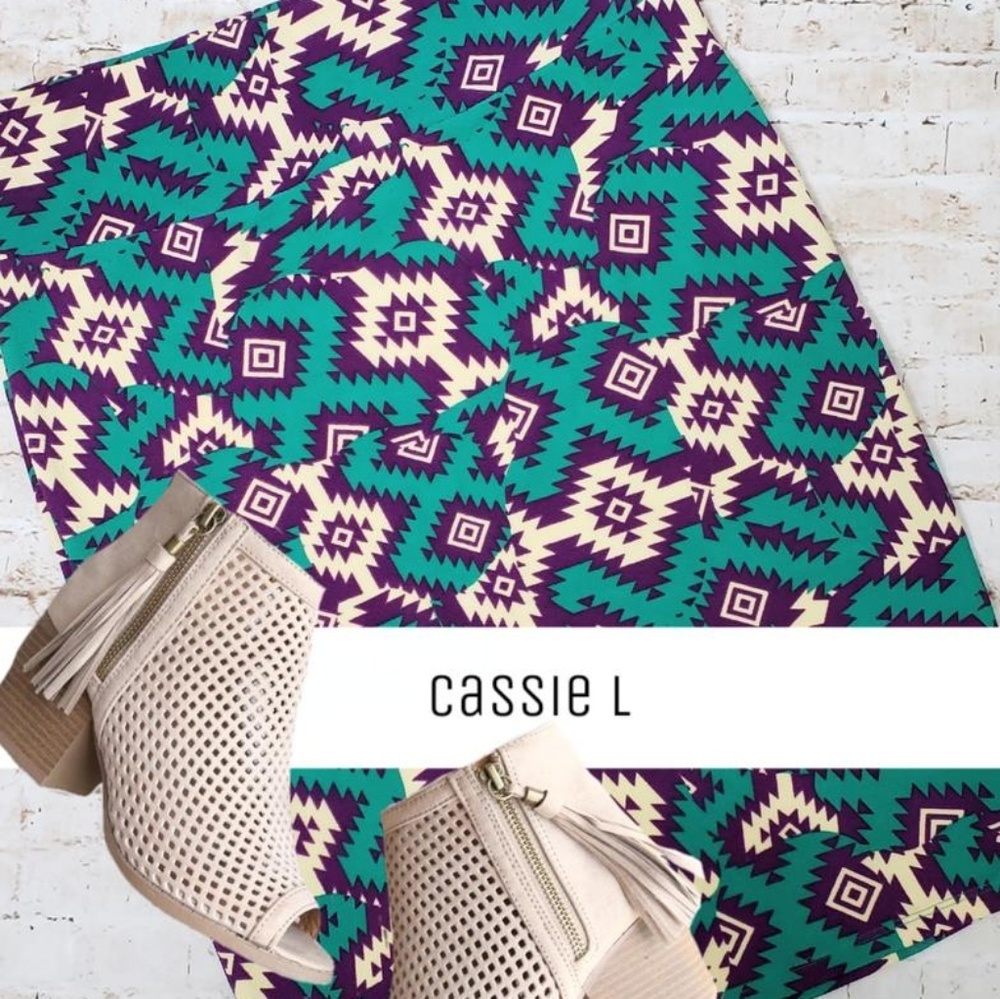 NWT LuLaRoe Pencil Skirt L